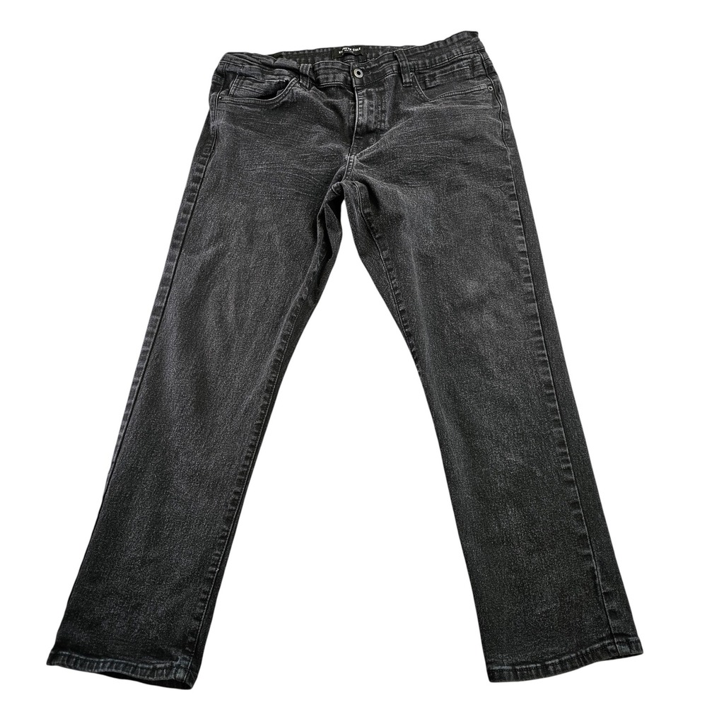 Kenneth Cole Today is Your Day Jeans Mens 36x29 Black Denim Regular Straight Fit